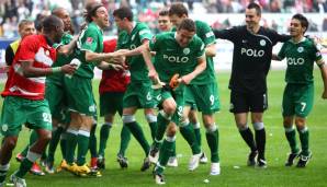 Platz 3: VfL Wolfsburg - 10 Siege (von 07.02.2009 bis 26.04.2009)
