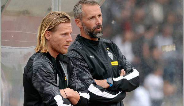 Einst Teamkollegen und Zimmernachbarn in Mainz, jetzt Übergangstrainer und Chefcoach: Eugen Polanski (li.) und Marco Rose.