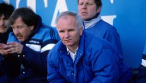 Horst Franz (von 29. Dezember 1987 bis 18. September 1988): 26 Pflichtspiele, Punkteschnitt 0,85