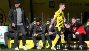 Reus hat auf seine Auswechslung gegen Frankfurt frustriert reagiert.