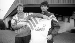 1992 engagierte sich der VfB für die Aktion "Mein Freund ist Ausländer".