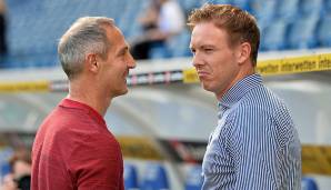 Der FC Bayern hat sein Interesse an einer Verpflichtung von Julian Nagelsmann hinterlegt. RB soll bei entsprechender Ablöse einem Abgang zustimmen (die Bild nennt 30 Mio.), Nagelsmann würde zum mit Abstand teuersten Trainer der BL-Geschichte aufsteigen.