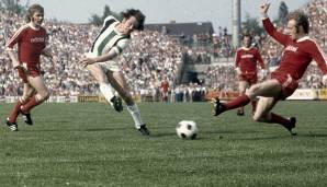 Platz 1: JUPP HEYNCKES (Borussia Mönchengladbach) - 17 Auswärtstore in der Saison 1973/74