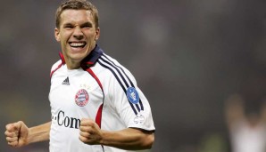 SAISON 2006/2007: Lukas Podolski (Stürmer, kam für 10 Mio. Euro vom 1. FC Köln) – NOTE: 4,5.
