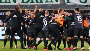 Werder Bremen setzte sich in der letzten Saison in der Relegation durch.