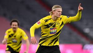 Platz 5 - Erling Haaland (Borussia Dortmund): 2 Tore durch einen Konter
