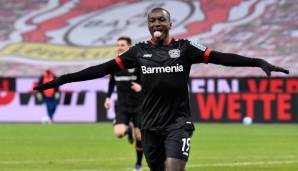 Platz 5 - Moussa Diaby (Bayer Leverkusen): 2 Tore durch einen Konter