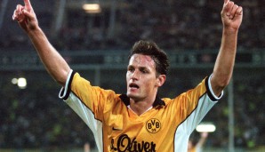 Saison 2000/01: Heiko Herrlich (Borussia Dortmund) beim 1:0 gegen Hansa Rostock am 11. August 2000.