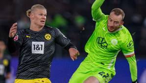 Wolfsburgs Mittelfeldspieler Maximilian Arnold hat äußerst angesäuert auf die Fragen einer Reporterin zu BVB-Stürmer Erling Haaland reagiert.