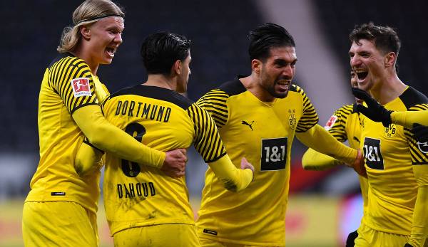 Borussia Dortmund hat das Auswärtsspiel bei Eintracht Frankfurt mit 3:2 gewonnen.