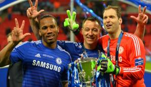 Petr Cech, Didier Drogba, John Terry, FC Chelsea