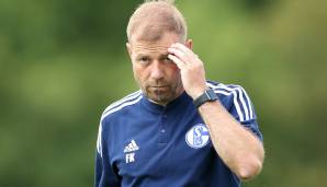 Frank Kramer steht beim FC Schalke 04 vor dem Aus.
