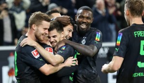 Borussia Mönchengladbach durfte gegen den BVB ganze vier Treffer bejubeln.