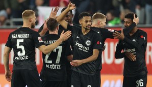 Eintracht Frankfurt setzte sich im vergangenen Bundesligaspiel mit 2:1 gegen den FC Augsburg durch.