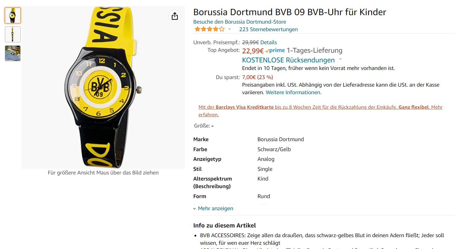 Borussia Dortmund, BVB, Black Friday, Angebote, Deals, Schnäppchen