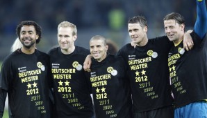 In der Saison 2011/12 konnte der BVB seine letzte Deutsche Meisterschaft feiern.