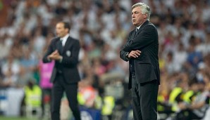 Carlo Ancelotti steht sonst eher an der Linie der großen Fußball-Tempel Europas