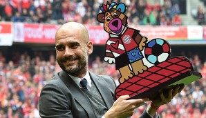 Pep Guardiola konnte mit dem FC Bayern vier Meisterschaften in Folge feiern