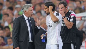 Sami Khedira spielte unter Carlo Ancelotti bei Real Madrid