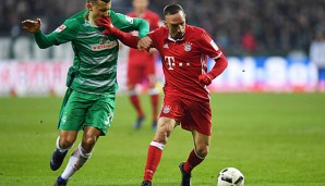 Ribery hat eine Chance gegen Arsenal spielen zu können