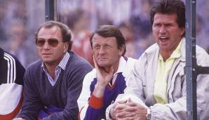 1987 wechselt Heynckes zu den Bayern, mit denen er zwei Mal Meister wird. Mit dem damaligen Manager Uli Hoeneß verbindet ihn bis heute eine enge Freundschaft.
