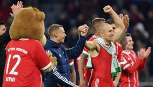 Arjen Robben vom FC Bayern München duelliert sich gerne mit dem BVB