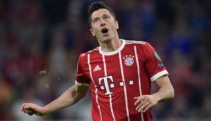 Robert Lewandowski vom FC Bayern muss sich derzeit Kritik gefallen lassen.