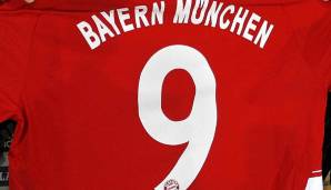 Aktuell trägt Robert Lewandowski die Nummer 9 beim FC Bayern München.