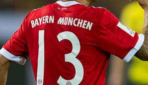 Rafinha trägt seit 2011 beim FC Bayern das Trikot mit der Nummer 13.