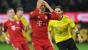 Der Grund: Nur wenige Wochen zuvor schnappte sich Robben im direkten Duell um die Meisterschaft den Ball. Weidenfeller hielt. Bayern hätte am 30. Spieltag die Tabellenführung übernehmen können, verlor aber 0:1. Robben war der Sündenbock der Saison.