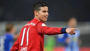 James Rodriguez darf beim FC Bayern wieder spielen.