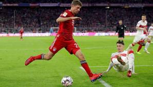 Platz 6: Thomas Müller (33 Mal im Kader, 31 Einsätze) - 2123 Minuten (7 Mal eingewechselt, 14 Mal ausgewechselt)