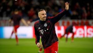 Franck Ribery befindet sich derzeit auf seiner Abschiedstour mit dem FC Bayern München.