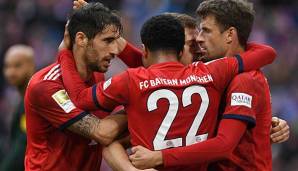 Keine Jubeltraube am Sonntag mit Gnabry und Martinez: Der FC Bayern muss auf zwei Mittelfeldmotoren verzichten.