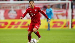 Die Zukunft von JAMES RODRIGUEZ bleibt ungewiss. Bisher deuteten viele Zeichen auf einen Verbleib in München. Die Pläne der Bayern scheinen jedoch andere zu sein. Wie die "Marca" berichtet, hat James weder beim FCB noch bei Real eine Zukunft.