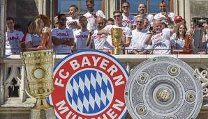 Das letzte Double feierte der FCB in Saison 2016/17, als Pep Guardiola noch Trainer des FC Bayern war.