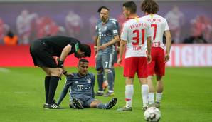 Thiago hat sich im Spiel gegen RB Leipzig eine Knieprellung zugezogen.