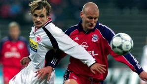 Am Samstag werden die Bayern Meister, wenn sie zu Hause gegen Frankfurt nicht verlieren. Die letzte Pleite gegen die SGE ist hier im Bild (November 2000). Allerdings vergeigte der FCB in diesem Jahrzehnt schon einige wichtige Spiele in der Allianz Arena.
