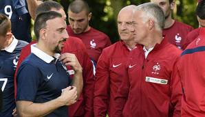 Frankreichs Nationaltrainer Didier Deschamps hat die Karriere von Franck Ribery gewürdigt, jedoch auch einen Schönheitsfleck in der Vita des Franzosen ausgemacht.
