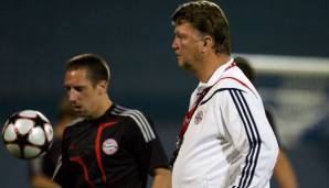 Louis van Gaal fand Franck Ribery zu egoistisch, um eine funktionierende Mannschaft aufzubauen.