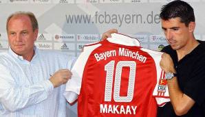 ROY MAKAAY: Der Stürmer war von 2003 bis 2007 bei den Münchnern und schoss als Nummer Zehn in 129 Spielen 78 Tore. Beim FCB gewann er zweimal die deutsche Meisterschaft und den DFB-Pokal.