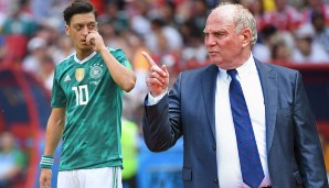Hoeneß kritisierte Mesut Özil nach dessen Rücktritt aus der Nationalmannschaft scharf. Es sei "aus sportlichen Gründen prima", da Özil ein "Alibi-Kicker" sei, polterte Hoeneß und legte noch einen drauf: "Er hat seit Jahren einen Dreck gespielt."