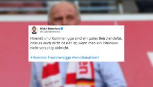 Ein emotionalisiertes Interview ist immer schwierig. Hätten die Bayern-Bosse doch aus dem Fall von Bernd, äh ... Björn, Höcke vor wenigen Tagen gelernt.