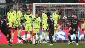 Platz 10 - UEFA Cup, Gruppenphase (19. Dezember 2007): FC Bayern - Aris Thessaloniki 6:0.