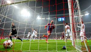 Platz 7 - Champions League, Gruppenphase (21. Oktober 2014): AS Rom - FC Bayern 1:7.