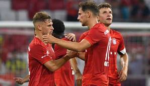 Ziemlich beste Freunde: Leon Goretzka und Joshua Kimmich standen beim FC Bayern in zwei Spielen unter Hansi Flick sehr stabil auf der Doppelsechs