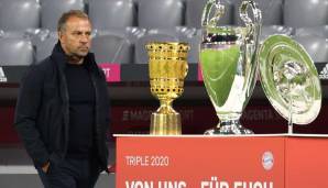 Mit dem Gewinn des Triples war allerdings noch längst nicht Schluss: Im September gewannen die Bayern unter Flick ihre Titel vier und fünf, den UEFA Super Cup sowie den DFL-Supercup. Flick wurde als Europas Trainer des Jahres ausgezeichnet.