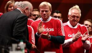 VORSTANDSMITGLIED: Oliver Kahn. Der langjährige Kapitän kehrt zum 1. Januar als einfaches Vorstandsmitglied zu "seinem" Verein zurück, am 1. Januar 2022 soll er Boss Rummenigge ablösen. "Titan rostet nicht", sagte Rummenigge.