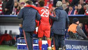 Seuchenvogel: Kingsley Coman erlitt im November 2019 den nächsten Verletzungsrückschlag beim FC Bayern.