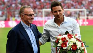 Claudio Pizarro spielte von 2001 bis 2007 und 2012 bis 2015 für den FCB aktiv.